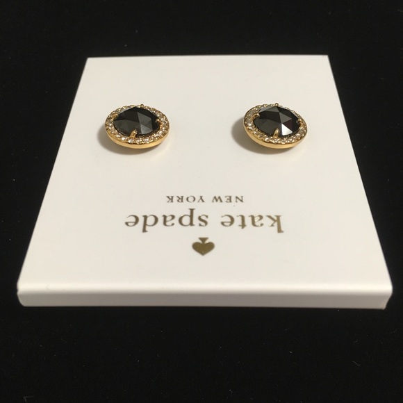 🆕KATE SPADE ♠️ - PAVE CRYSTAL HALO STUD EARRINGS - Picture 8 of 8
